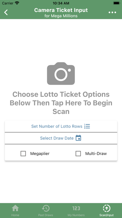 USA Lottery Results Screenshot