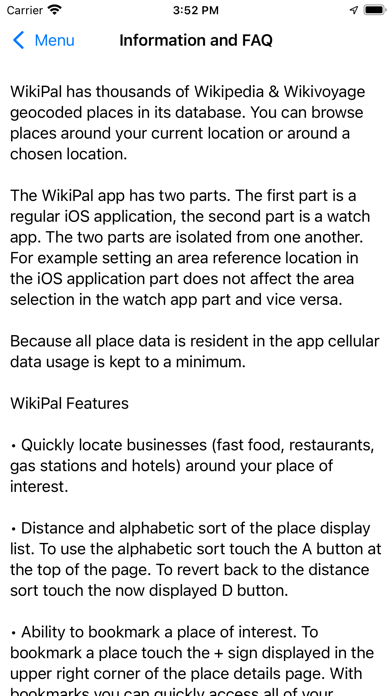 WikiPal Canada Screenshot