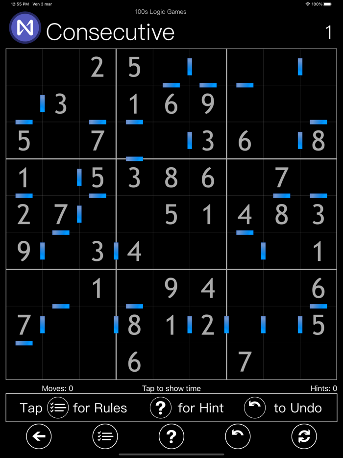 100s Logic Games - Sudokus
