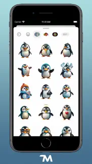 polar penguin stickers iphone screenshot 2