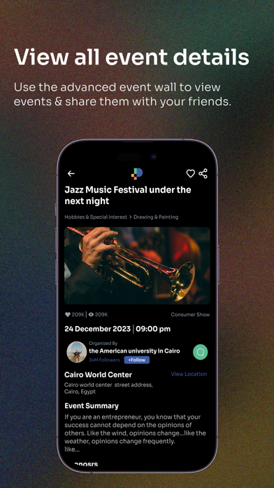 Passboard Events Screenshot