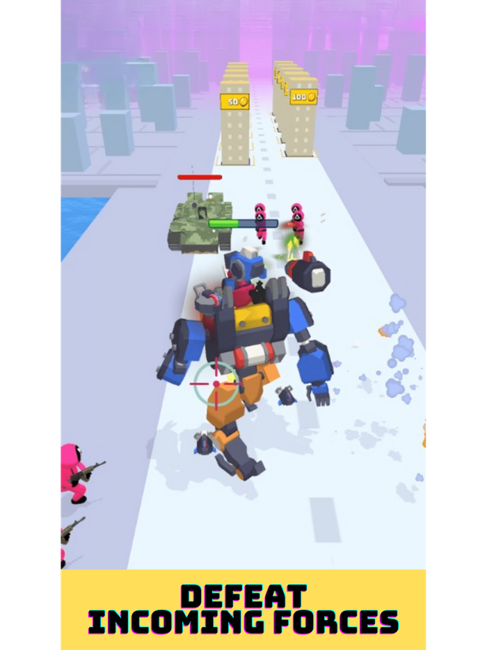 Mech Run- Robot War