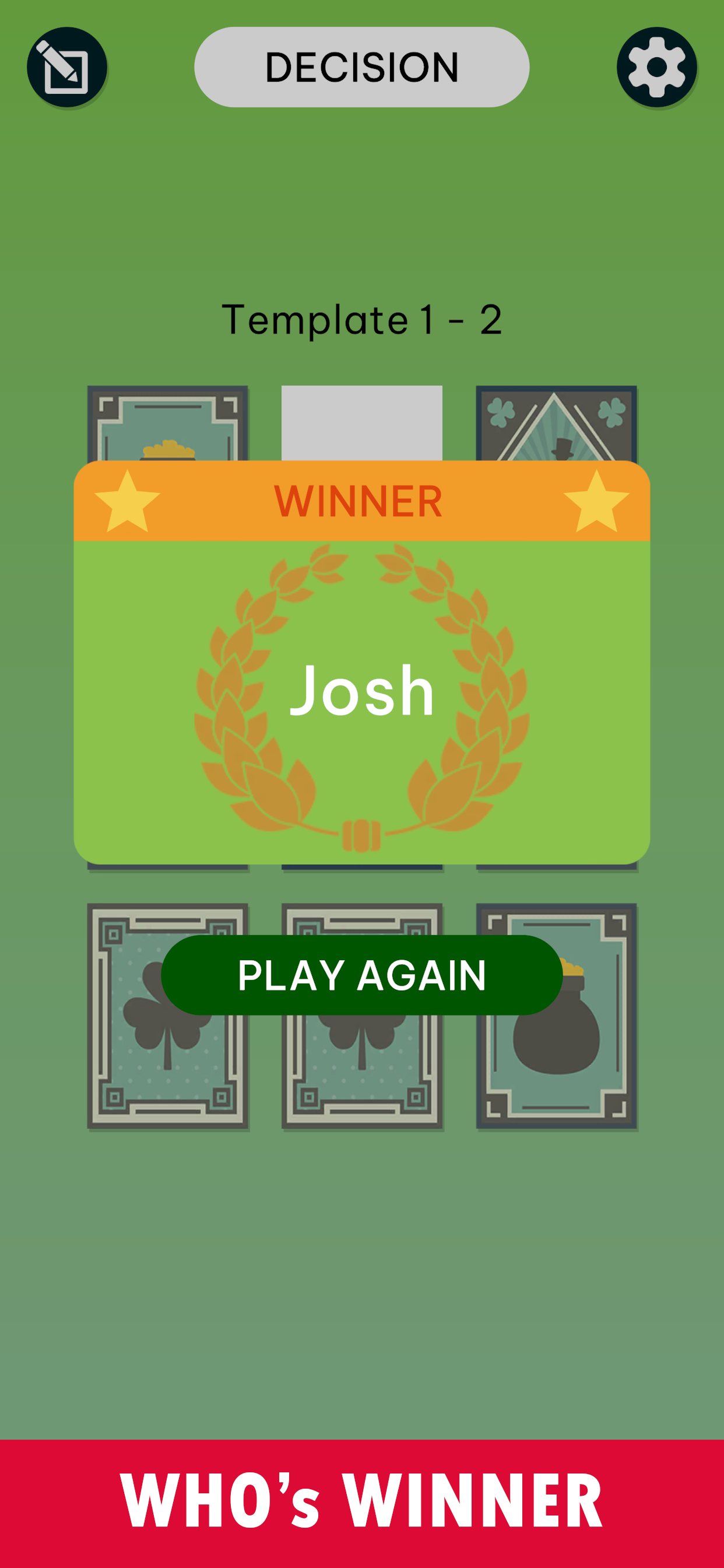 Decision Party: All In One
