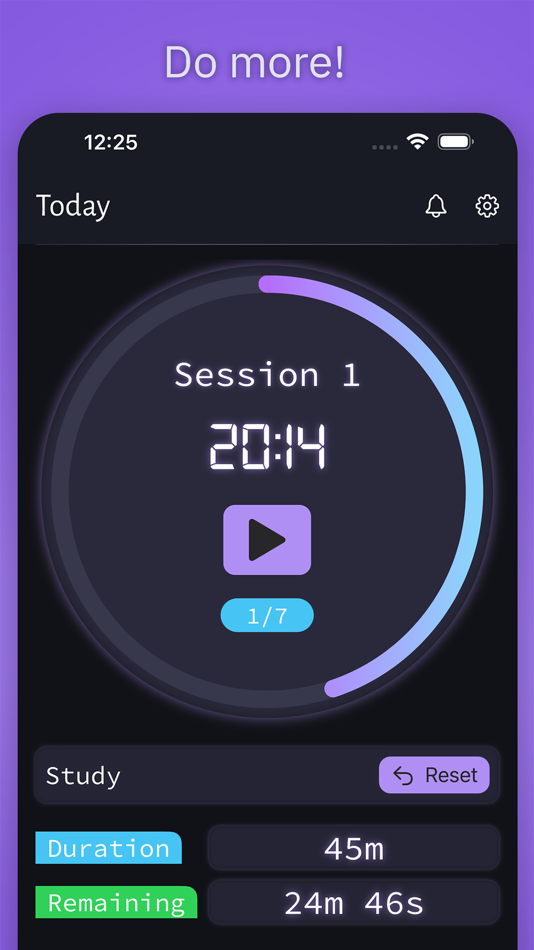 #2. Timed - sessions with breaks (iOS) 由: GoldenWill Labs