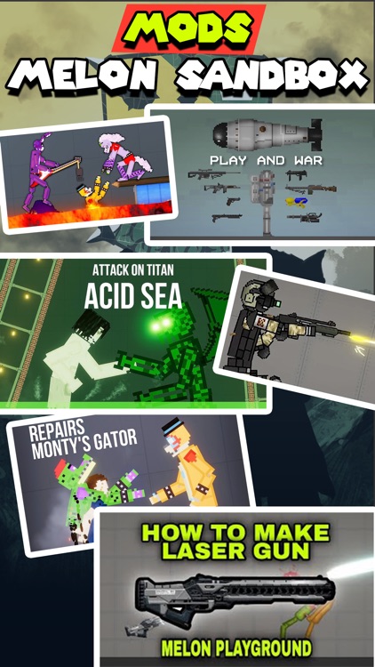 Mel Mods for Melon Playground!