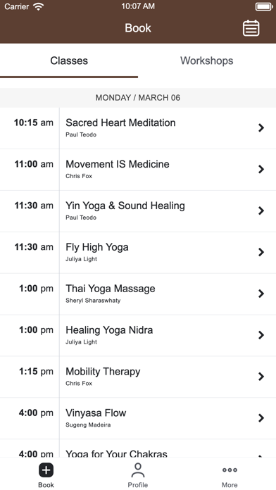 THE YOGA BARN BALI Screenshot