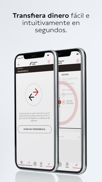 Singular Bank Móvil Screenshot