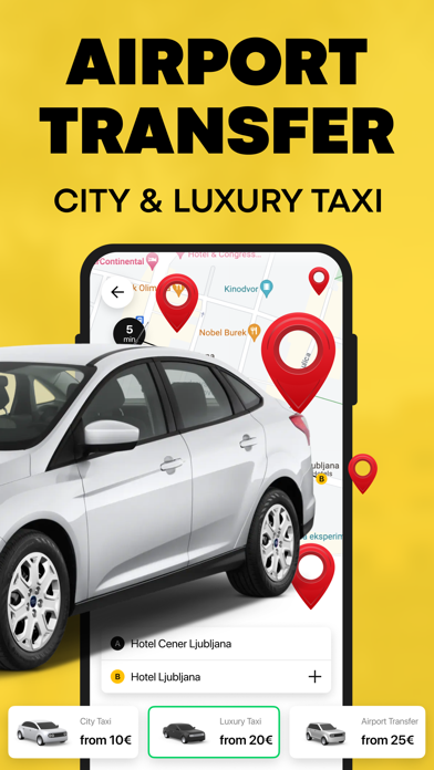 Yalla Taxi: Ljubljana City Screenshot