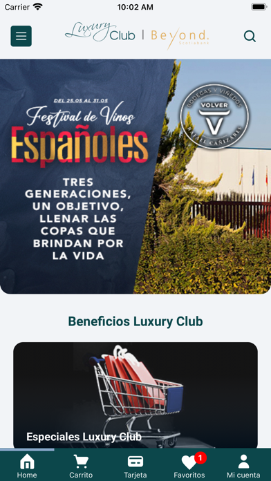 Luxury Club Perú Screenshot