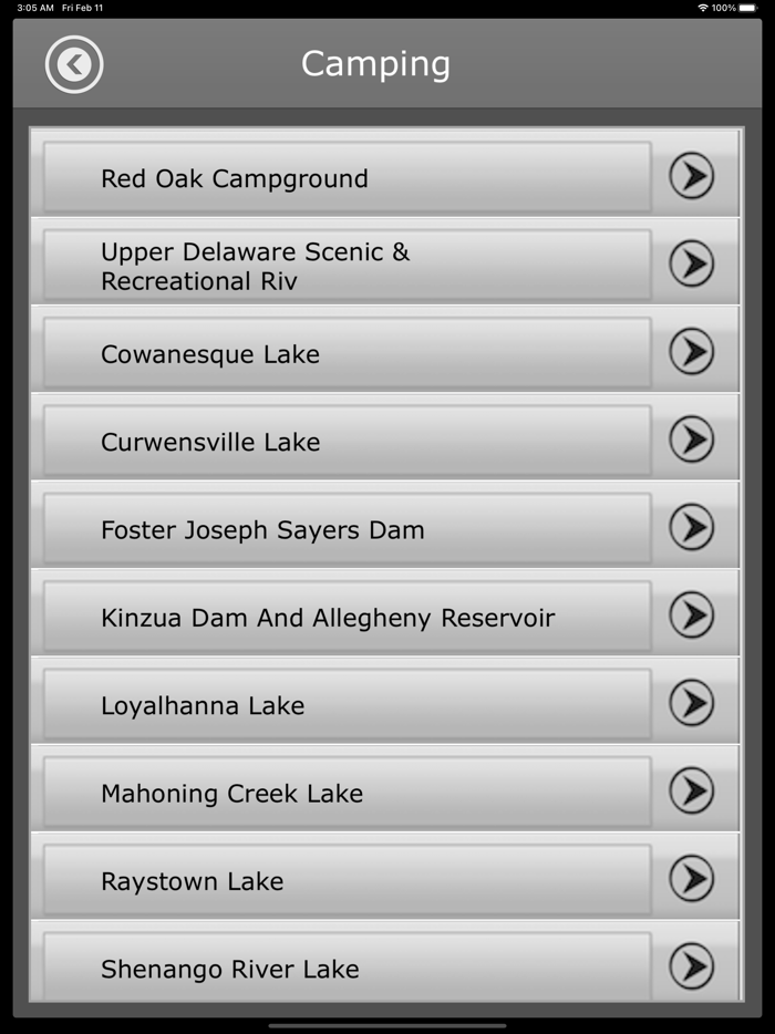 Pennsylvania -Camping and Trails