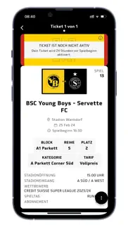 bsc yb ticket-app iPhone Captures Décran 4
