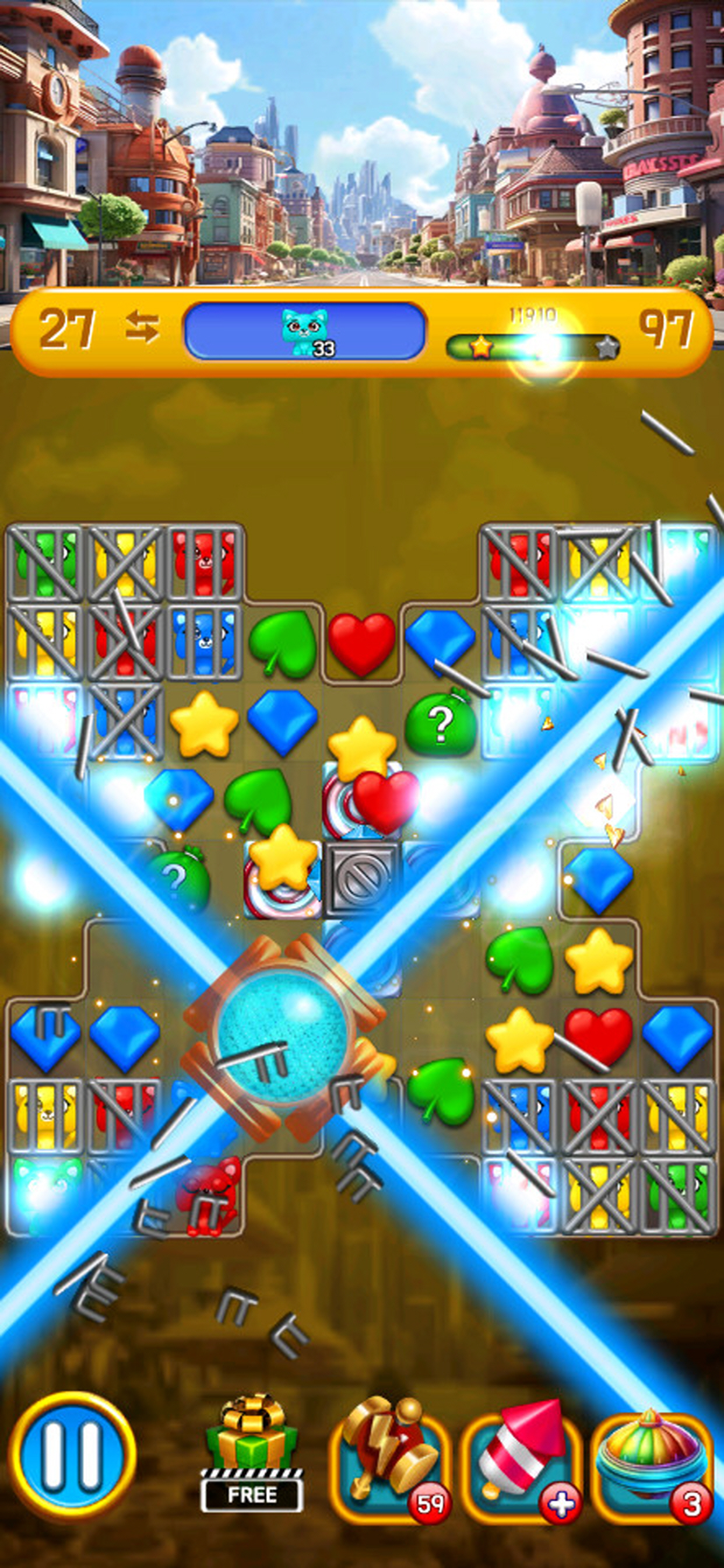 Dream City: Match3 blast
