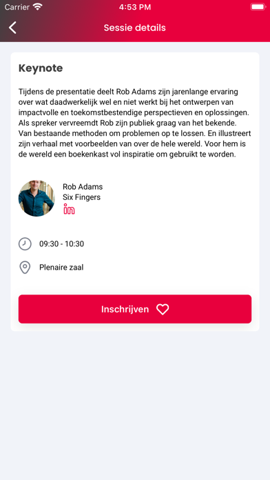 ilionx Events Screenshot