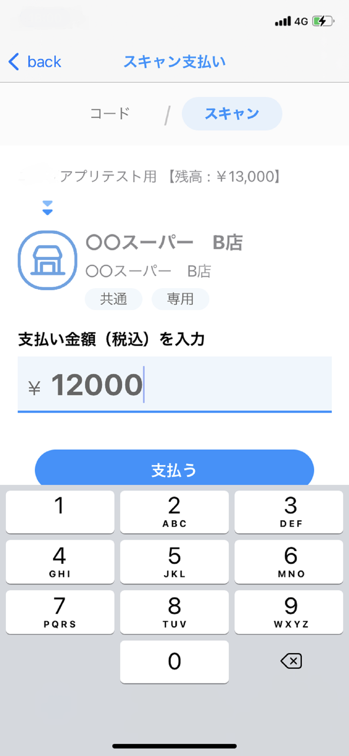 地域Payユーザー用アプリ