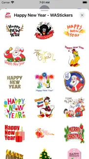 happy new year - wastickers problems & solutions and troubleshooting guide - 4