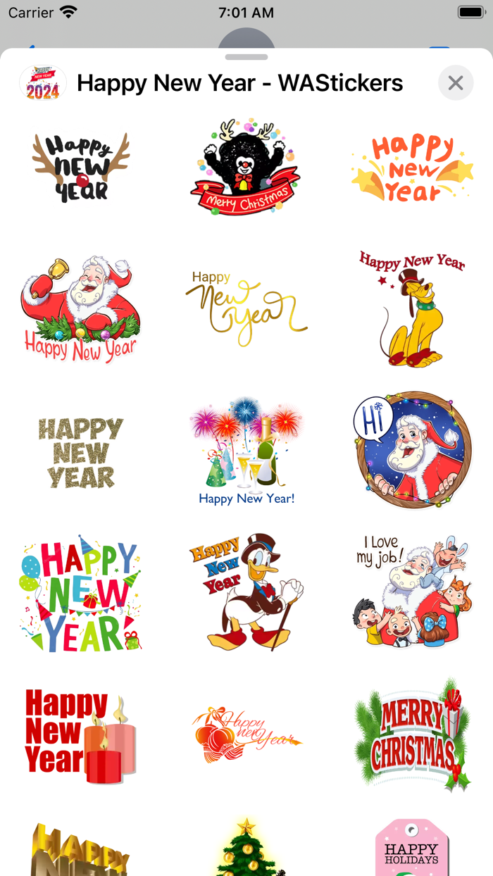 Happy New Year - WAStickers