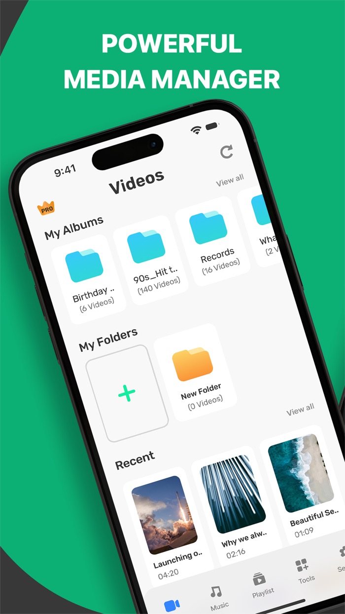 Video Player - Media Manager