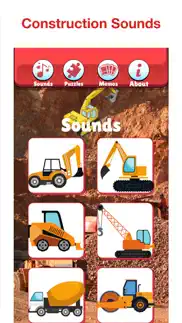 construction truck kids games! iphone screenshot 2