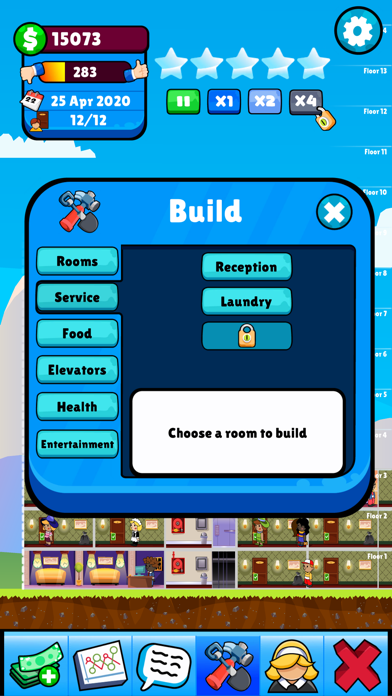 Theme Hotel: Tycoon Manager Screenshot