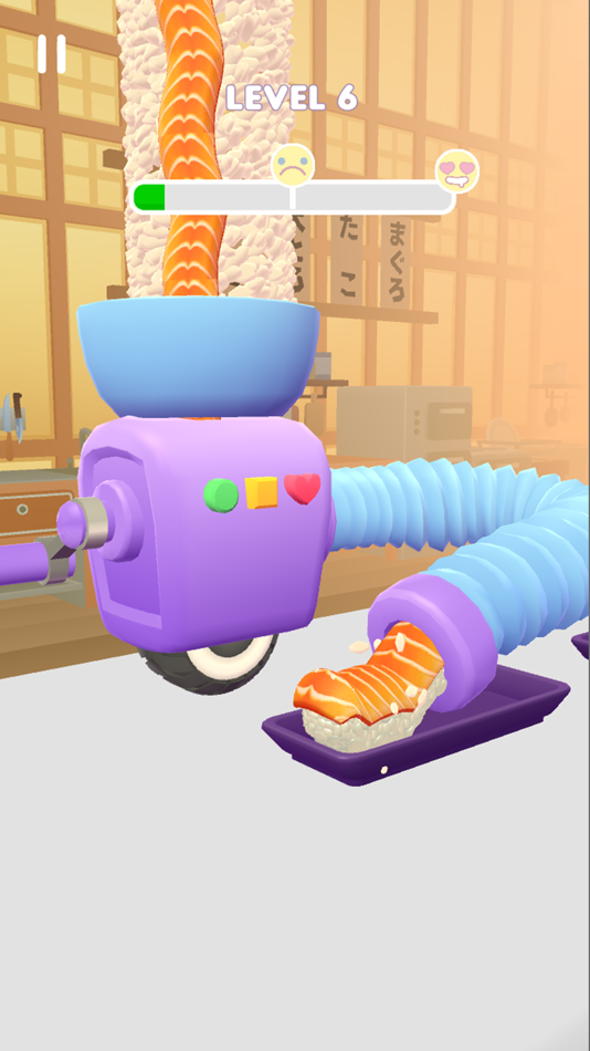 #6. Sushi Roll 3D - ASMR Food Game (iOS) By: SayGames LTD
