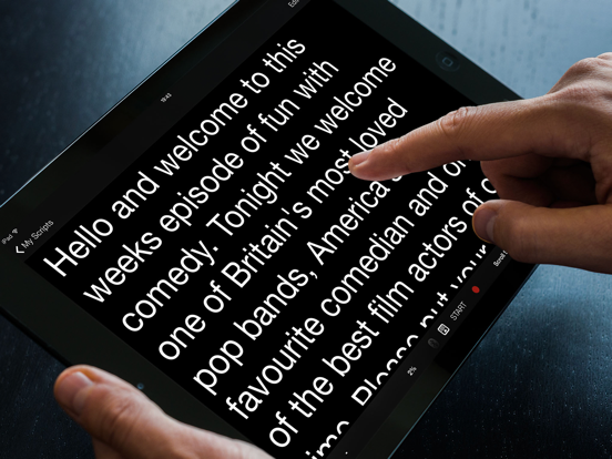 Screenshot #5 pour Teleprompter Pro Lite