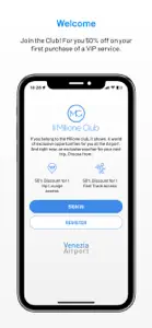 Milione Club Venice Airport screenshot #1 for iPhone