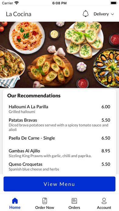 La Cocina. Screenshot