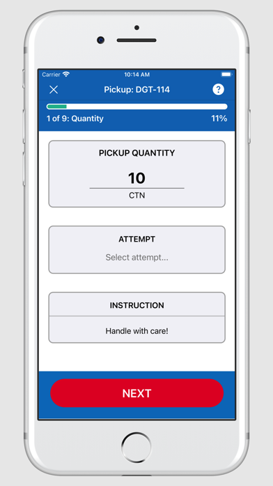 Diligent Freight Screenshot