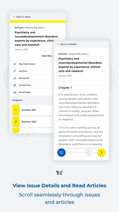 BJPsych Journals Screenshot