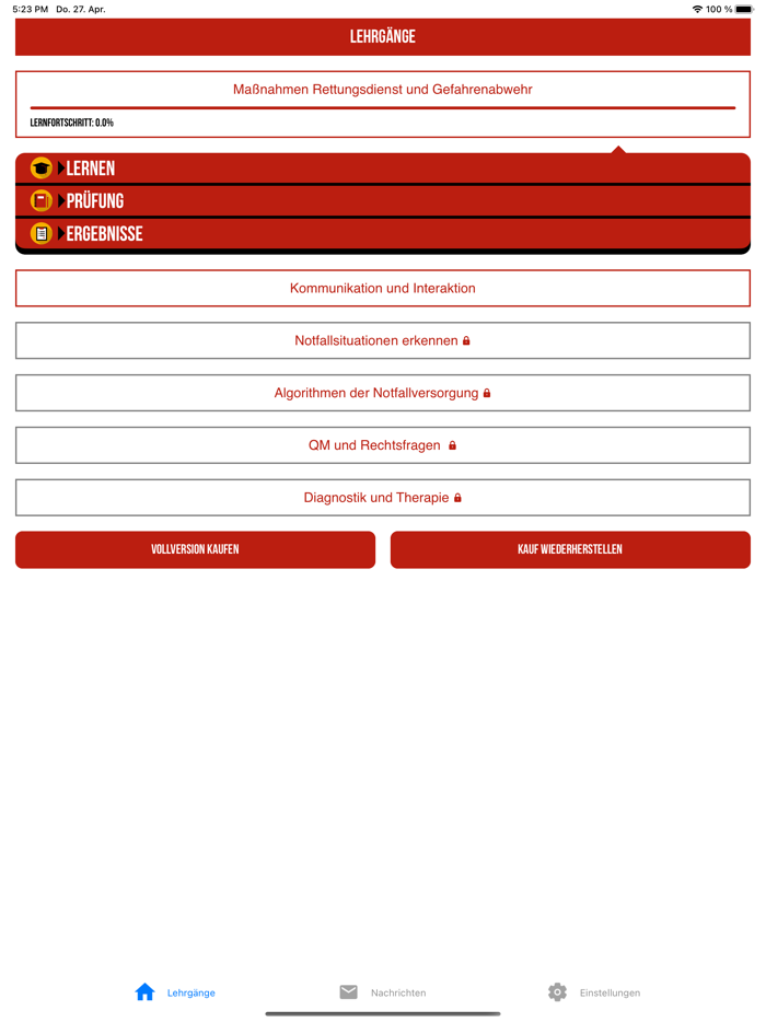 Prüfungshilfe Notfallsanitäter