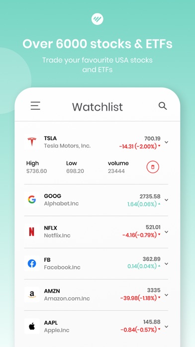 Wealthface Trade Screenshot