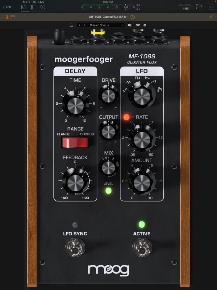 MF-108S Cluster Flux
