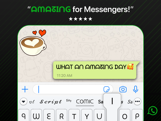 Fonts iPad screenshot 3 - Utilities app