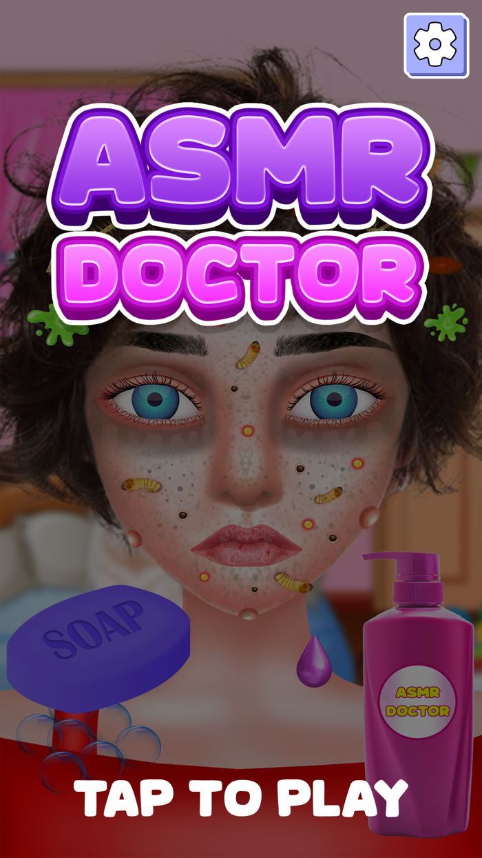 ASMR Doctor Makeup Girl Games