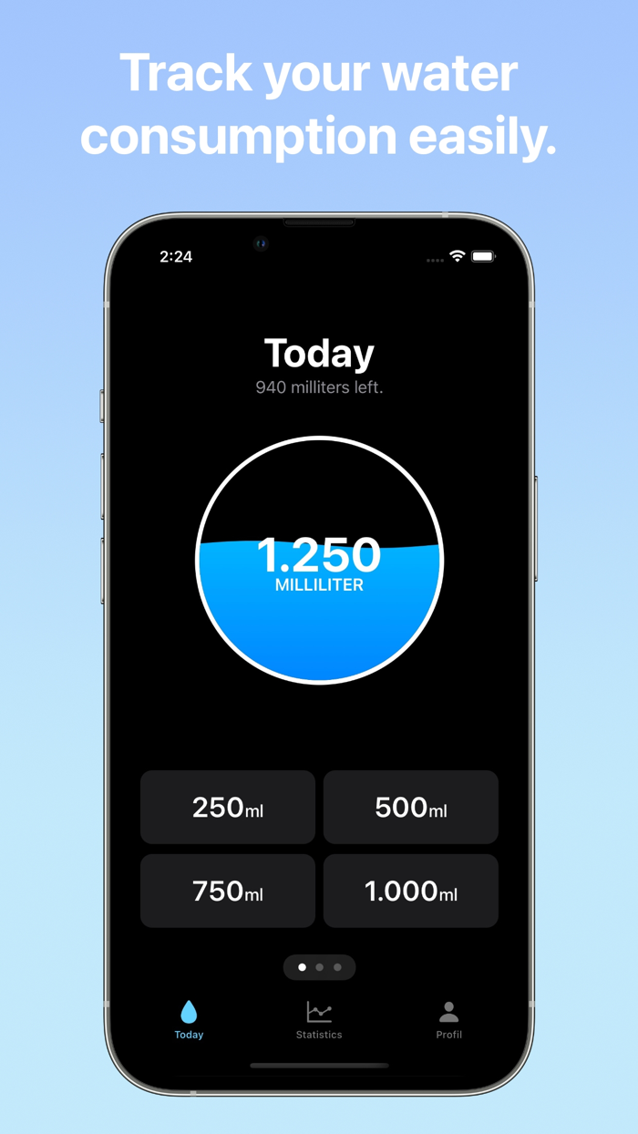 WaterLog - Drink more water