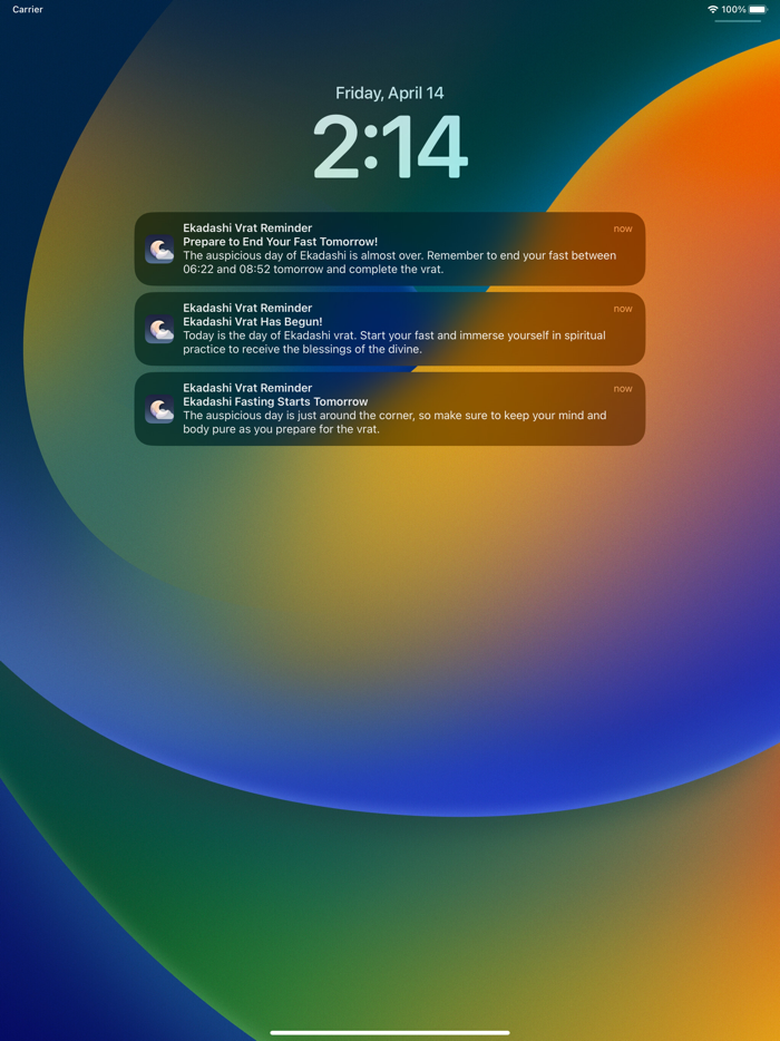 Ekadashi Vrat Reminder