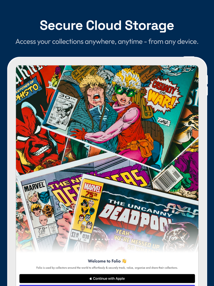 Folio Collectibles Tracker