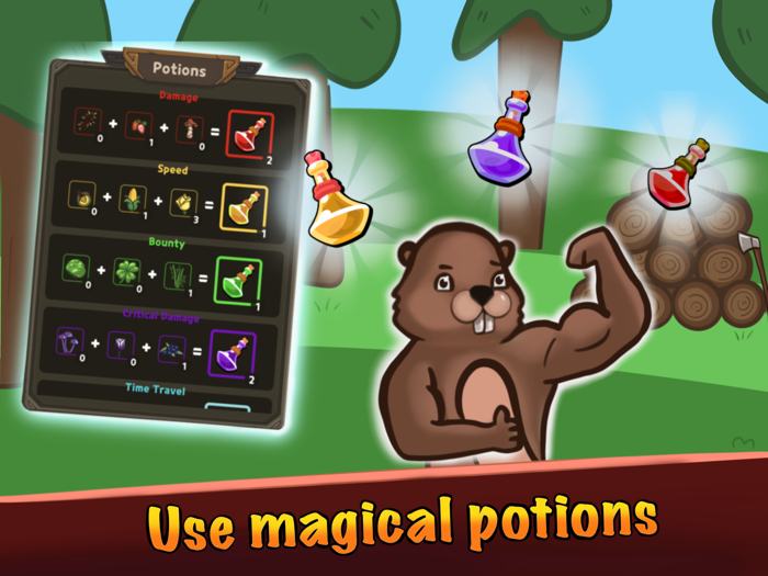 Beaver with Axe Idle Clicker