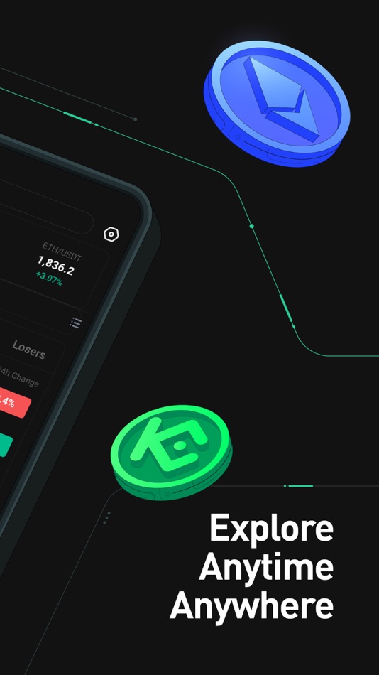 #2. KuCoin Info - Crypto Tracker (iOS) 由: KuCoin Pro