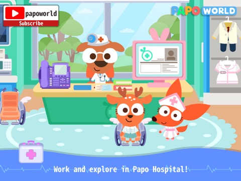 Papo Town: Hospitalのおすすめ画像1