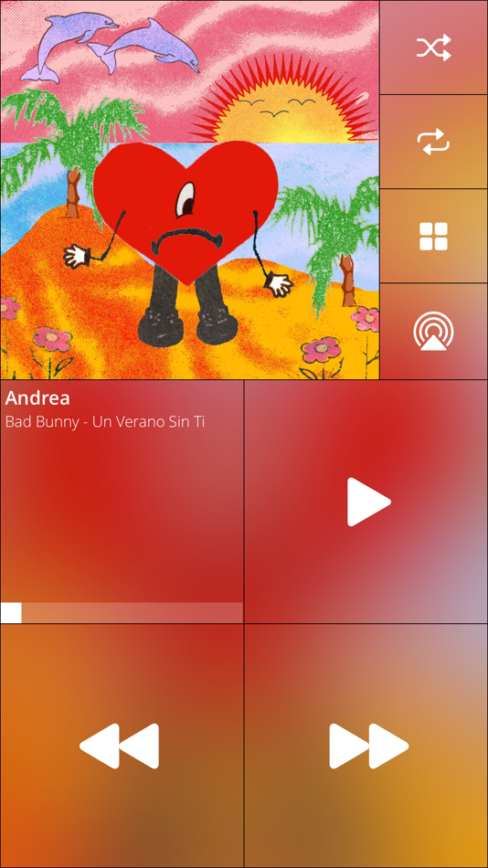 #1. Stezza: Simple Music Player (iOS) 由: Foobar Creative