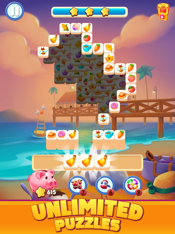 Screenshot #6 pour Tuile Triple Master 3D