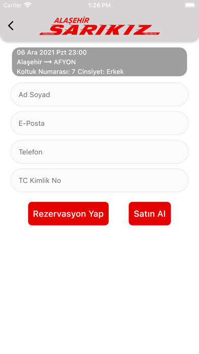 Alaşehir Sarıkız Turizm Screenshot