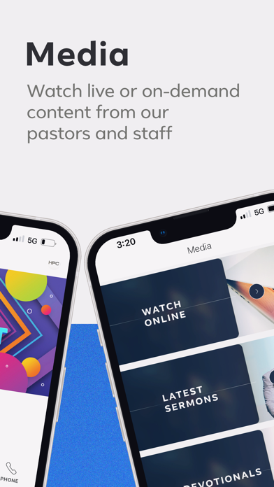 Healing Place Church Screenshot