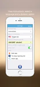 Easy Dyslexia Aid screenshot #5 for iPhone