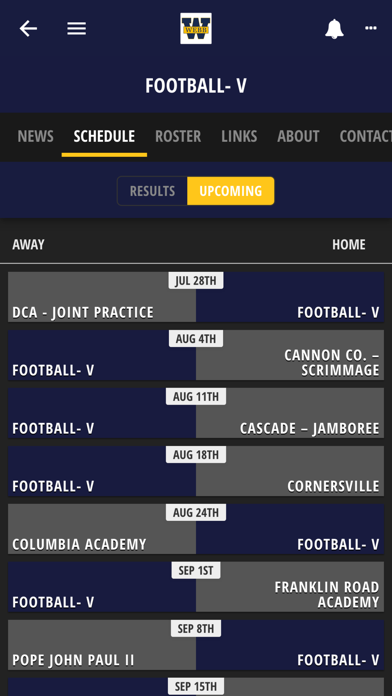 The Webb School Screenshot