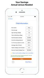 college savings plan iphone screenshot 3