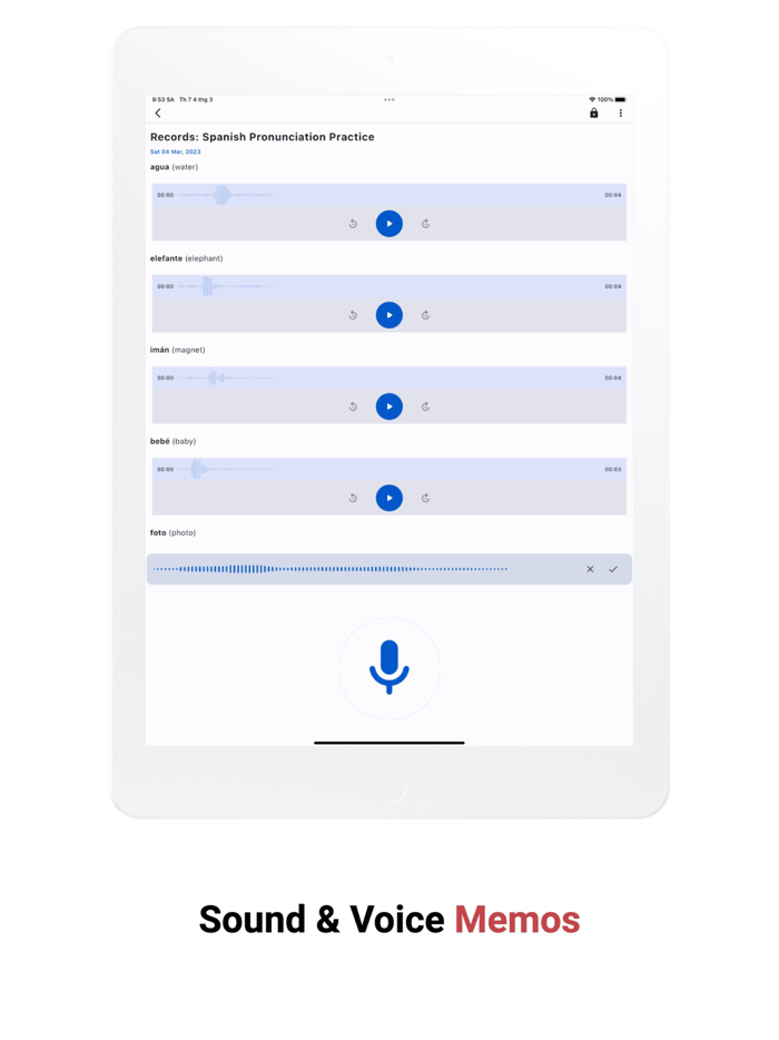 Voice Notes  Memos Notepad 