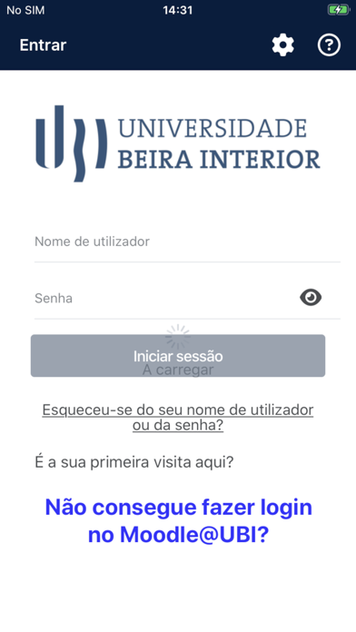 Moodle UBI Screenshot