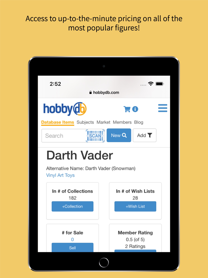 hobbyDB Funko Cars and Figures